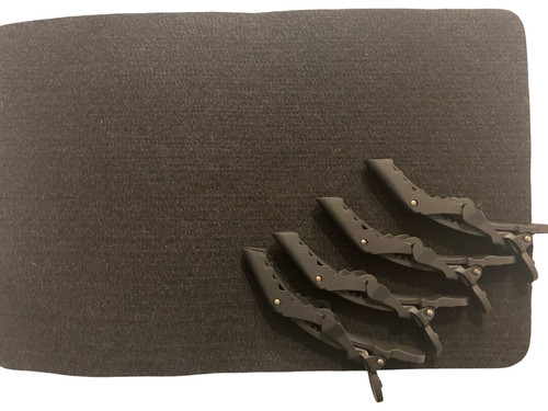 Heat resistant mat for - resistant, hair