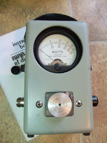 Bird thruline wattmeter - bird,