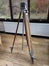 KERN Swiss Vintage Surveyors Wooden Tripod / Theodolite