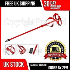 DRILL PAINT MIXER POT PLASTER CEMENT MIX STIRRER MIXING WHISK TOOL HEX SHANK UK