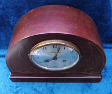 Junghans Inlaid Walnut Mantel Clock c.1910