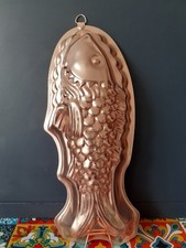 Vintage Copper Fish Jelly