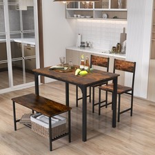 4PC Dining Set with Storage