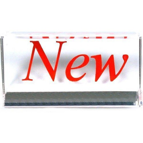 Crystal new jewelry sign - "new",