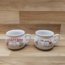 Set of 2 Vintage Recipe Soup