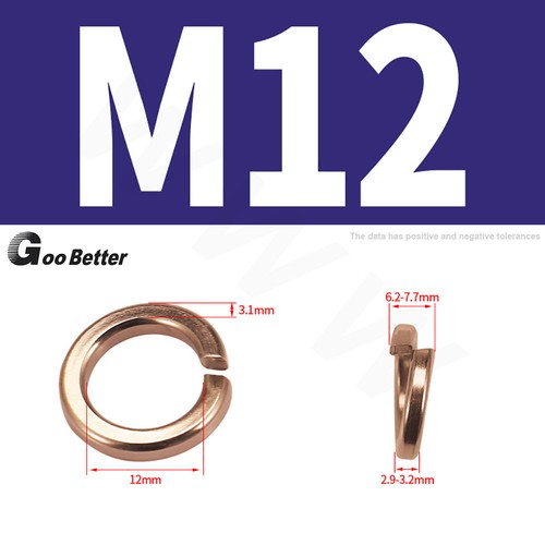Brass spring split - brass,