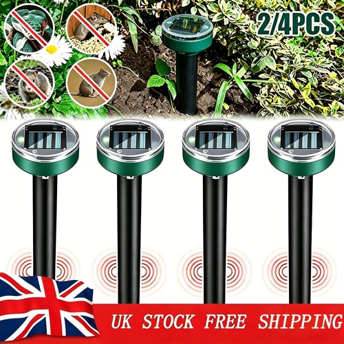 Ultrasonic solar mole rat - solar,