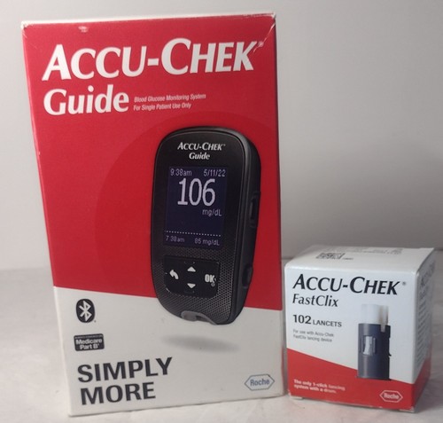 Accu chek guide - guide, meter