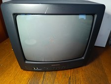 Daewoo GB14Q2 14" CRT Colour TV for Retro Console Gaming SPARES / REPAIR PROJECT