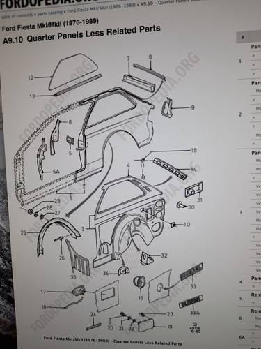 Ford fiesta mk1 mk2 air - ford,