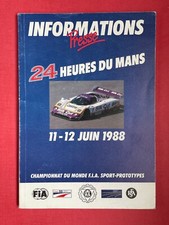 Le Mans PRESS 1988 LAMMERS