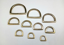 Solid Brass Cast D Rings HEAVY