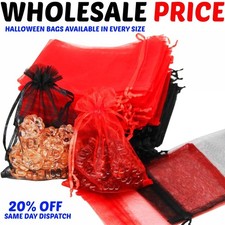 50 Organza Bags Jewellery