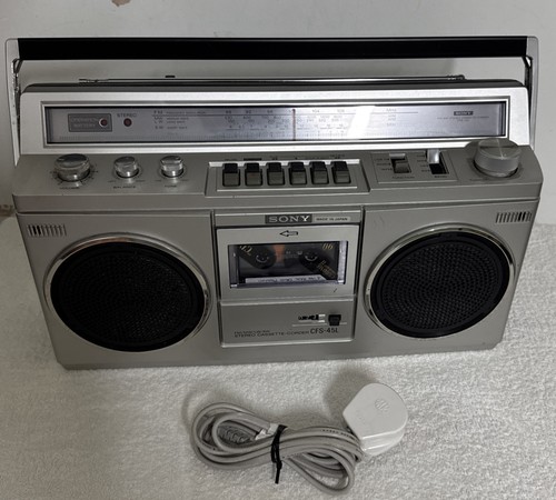 Sony cfs 45s vintage radio - cfs-45s,