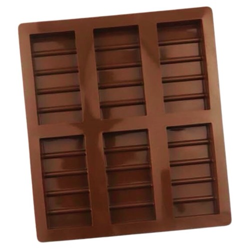 Rectangle chocolate bar mould - rectangle,