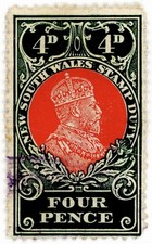 (I.B) Australia - NSW Revenue : Stamp Duty 4d (NSW) 