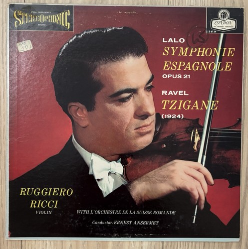 Ruggiero ricci violin lalo - ricci,,