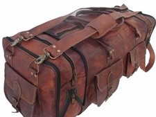 Extra Large Leather Duffle
