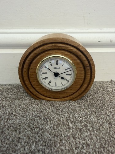 Hermle wooden oak mantel - wooden,