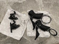 Shimano 105 7000 Mechanical Shifters and Tektro MD-C550 Disc Calipers Pair