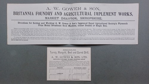 C1900 advert card leaflet - c1900, &