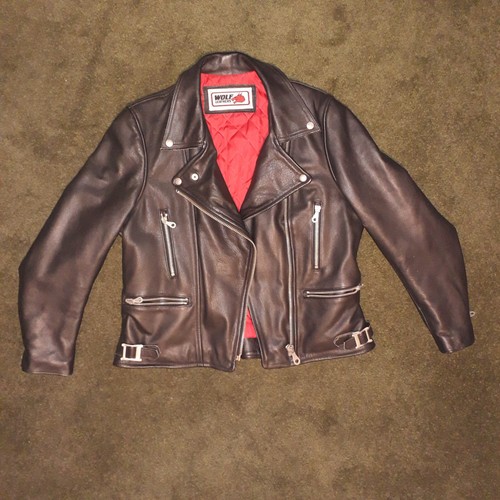 Wolf black leather ladies - wolf,
