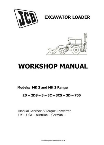 Jcb mk2 and older models - jcb, 3