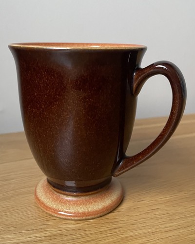 Denby storm footed mug brown - denby, 'storm'