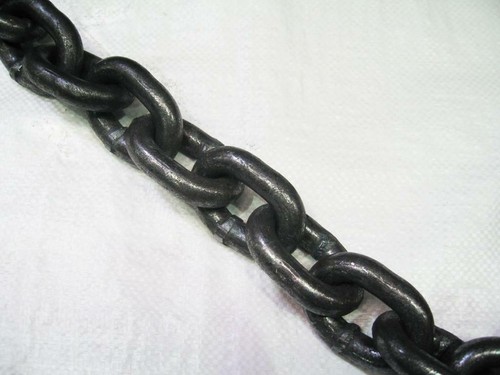 Short link welded chain self - short,