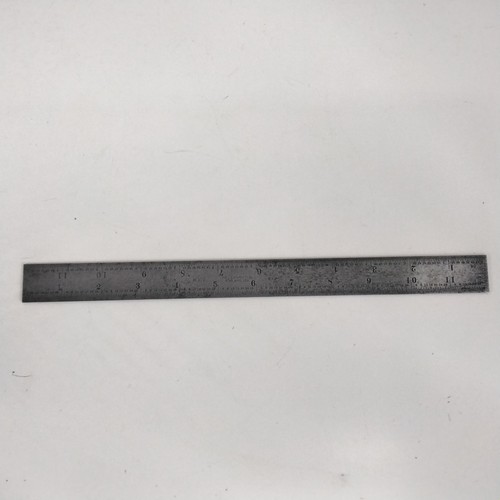 Starrett metal ruler made - starrett,