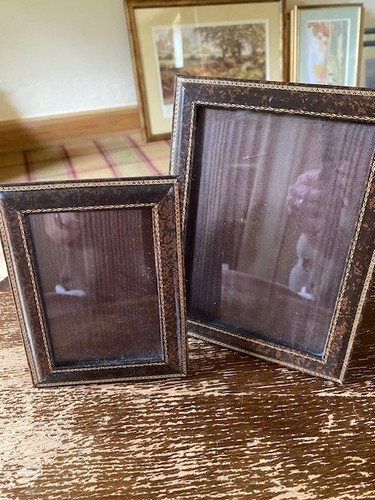 Vintage harrods brown gold - vintage, brown/gold