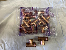 Tectite fittings 15mm Tectite Sprint equal tees X 12