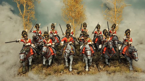 British napoleonic dragoons - british,