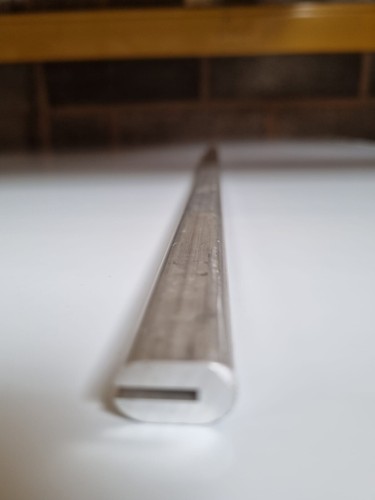Aluminium windscreen channel - aluminium,