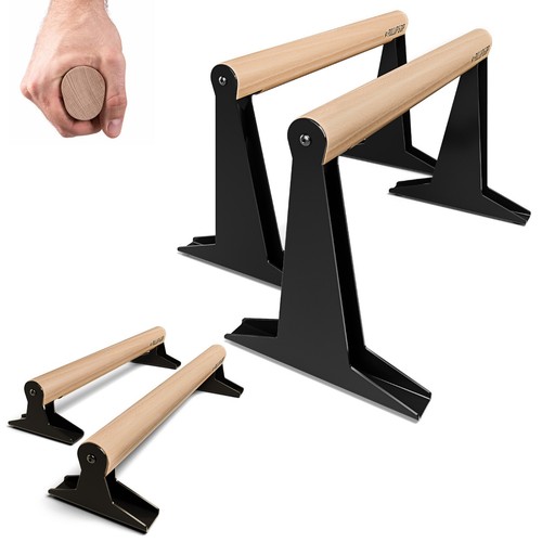 Wooden parallettes minibar - parallettes,