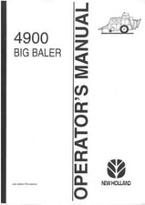 New Holland Baler 4900