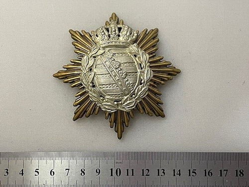 Saxony officer tschako shako - saxony,