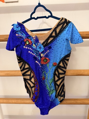 Gorgeous blue red detail - blue,