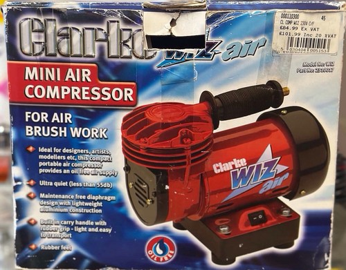 Clarke wiz air compressor with - wiz,