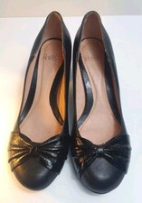 FAITH SIZE 6 BLACK LEATHER