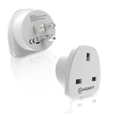 2 x UK to US Travel Adapter