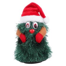  Tabletop Christmas Tree Model LED Dancing Toy Artificial Holiday