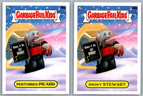 Star trek picard - gpk, 2-card