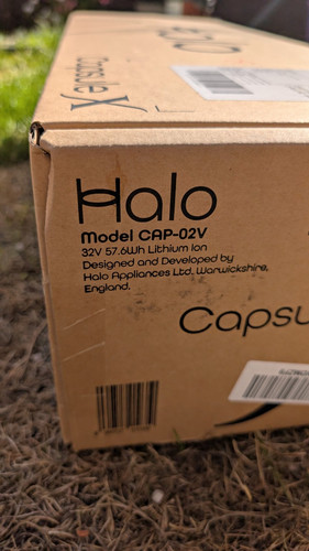 Halo capsule cap - capsule, cordless