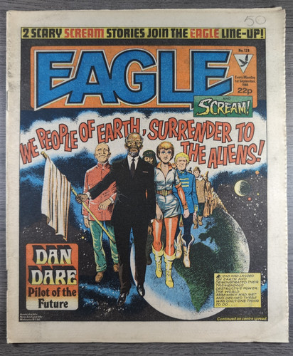 Eagle comic issue 128 1st - eagle,
