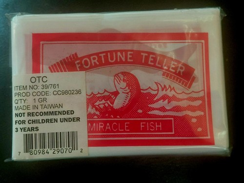 Fortune teller miracle fish - teller,