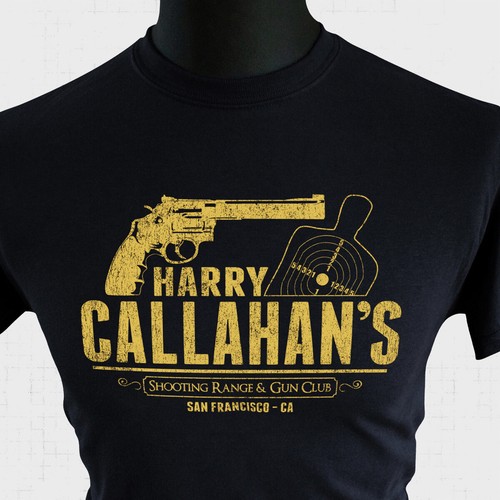 Harry callahan gun club - gun, t