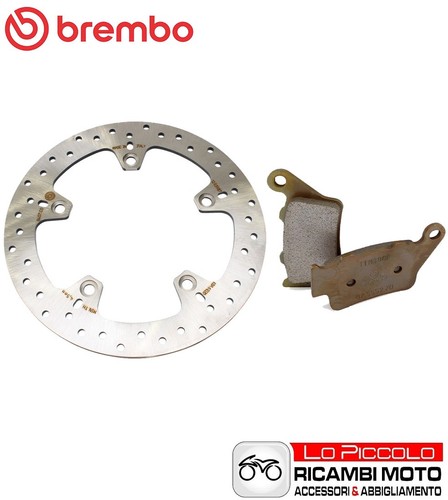 Rear brake disc - brake, genuine