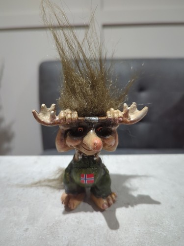 Vintage norway troll - vintage, doll