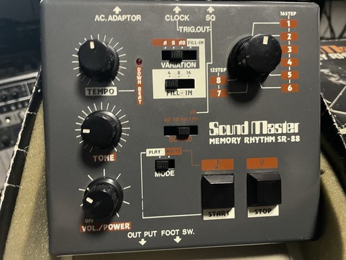Sound master memory - master, sr-88